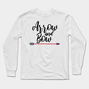 Archery arrow and bow Long Sleeve T-Shirt